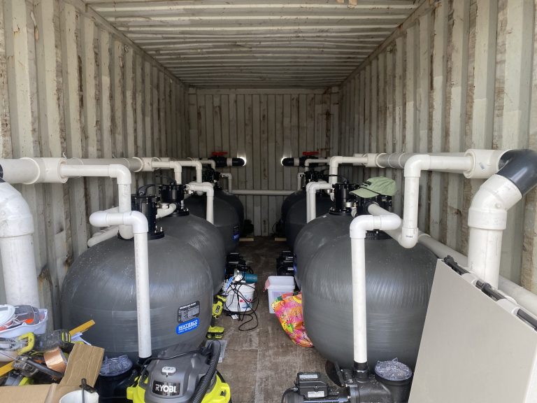 portable filtration plant