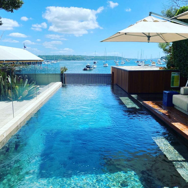 Pool construction project completed for a new residential home in Oatlands NSW